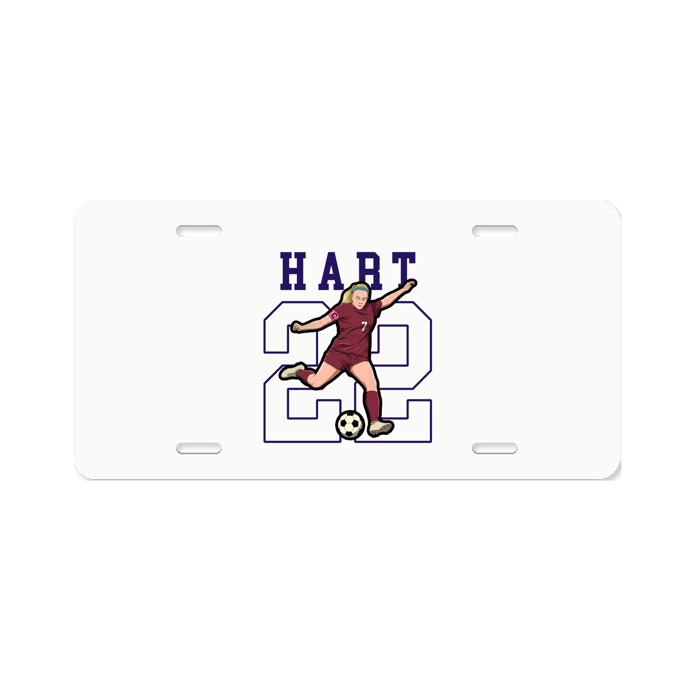 License Plate — Shirsey in Classic