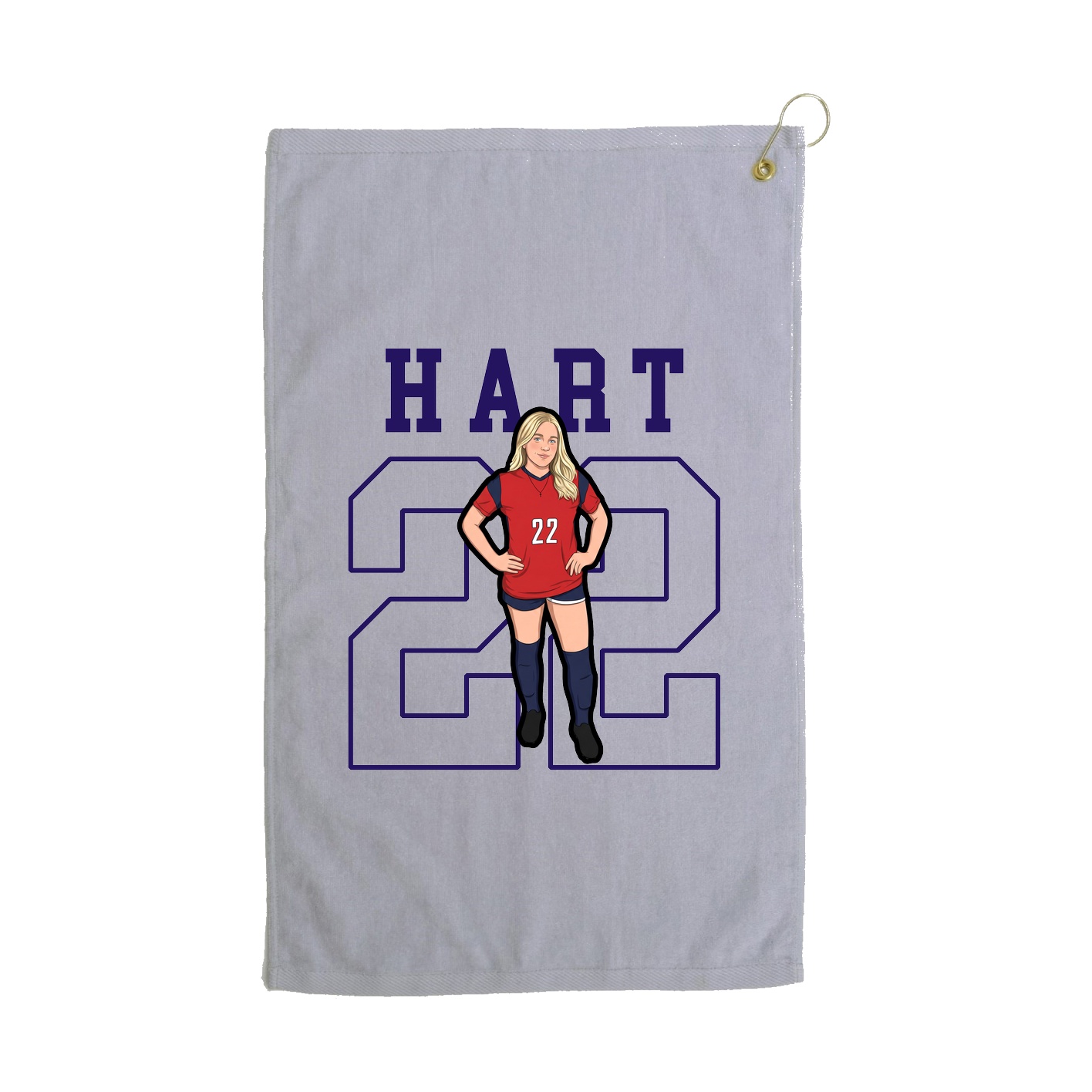 Golf Towel — Shirsey in Grey