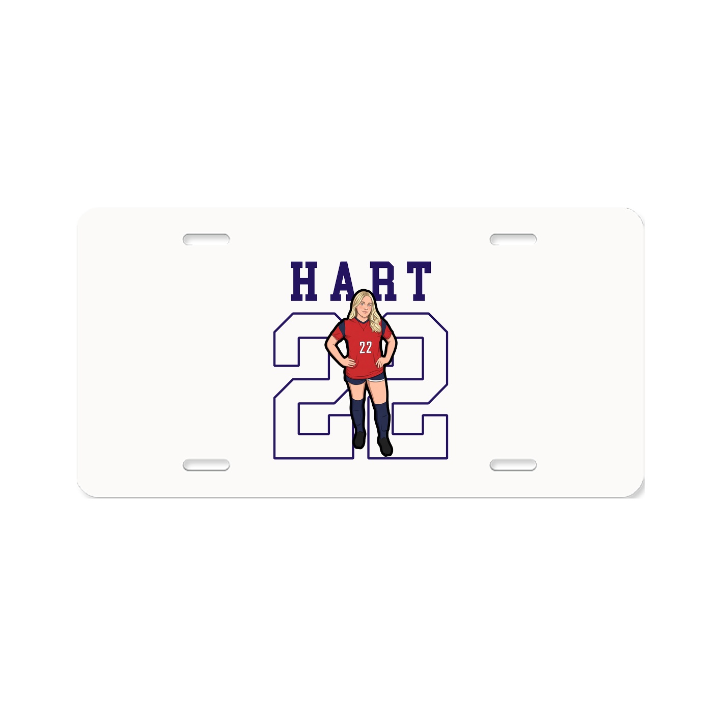 License Plate — Shirsey in Classic
