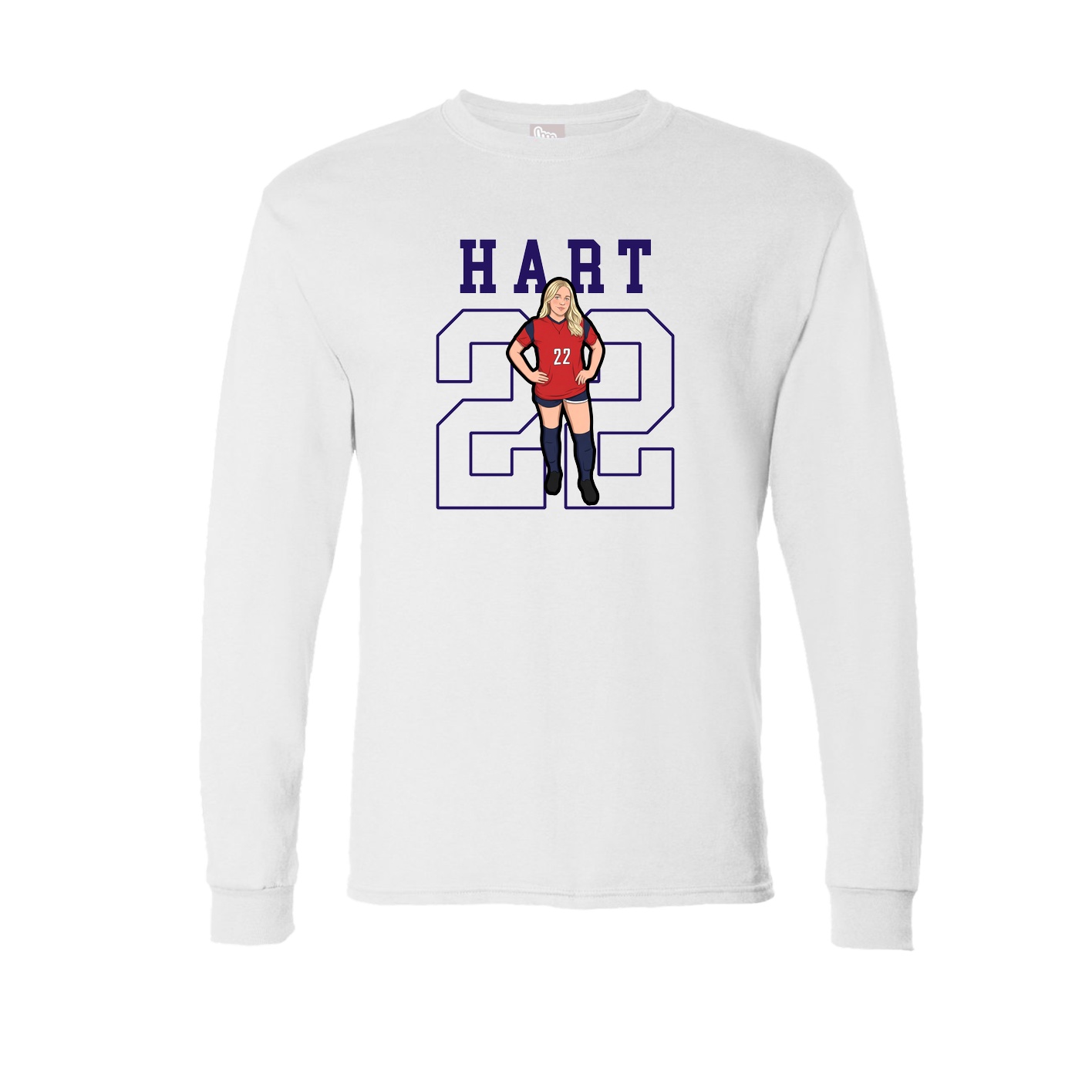 Long Sleeve Tee — Shirsey in White