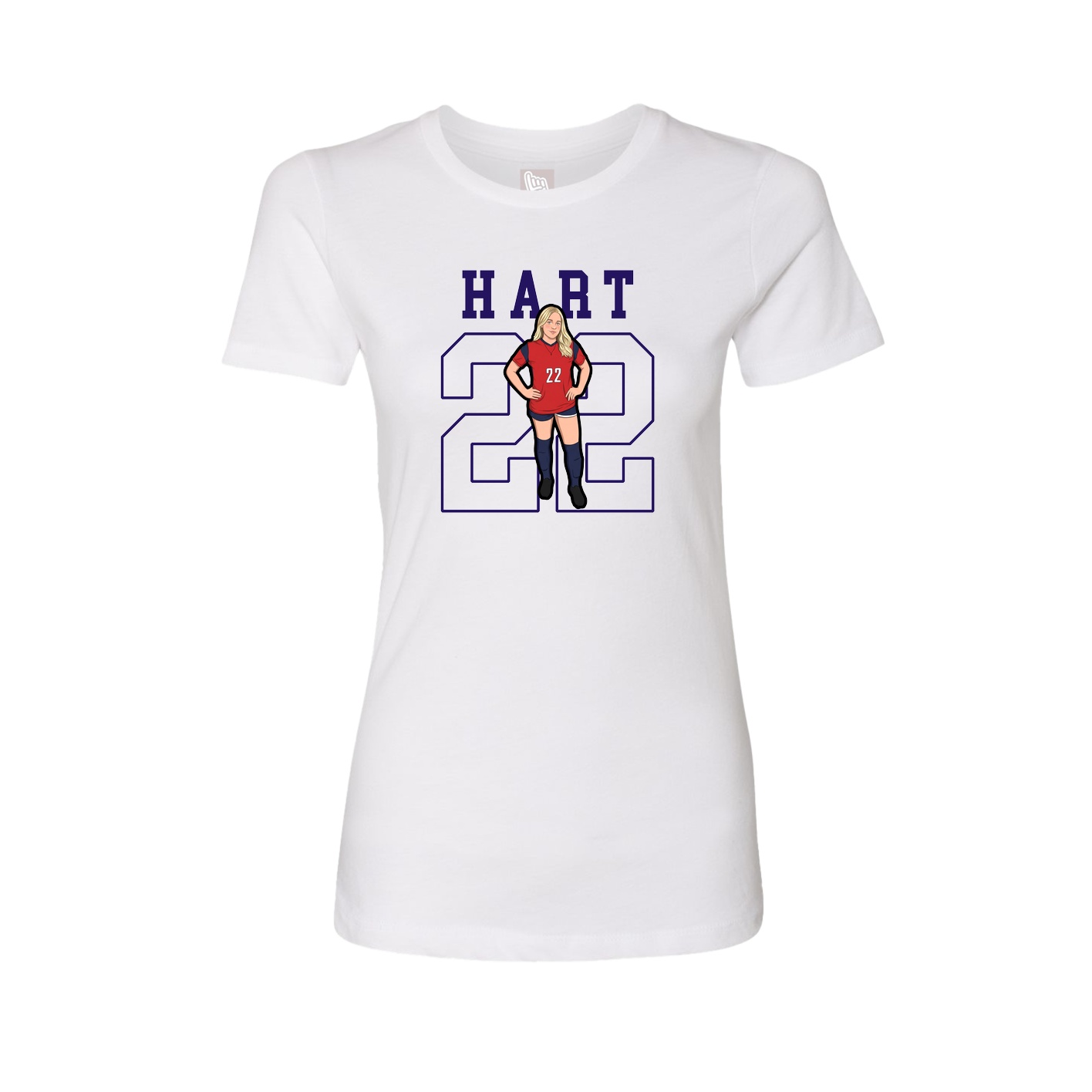 Fitted Women's Tee — Shirsey in White