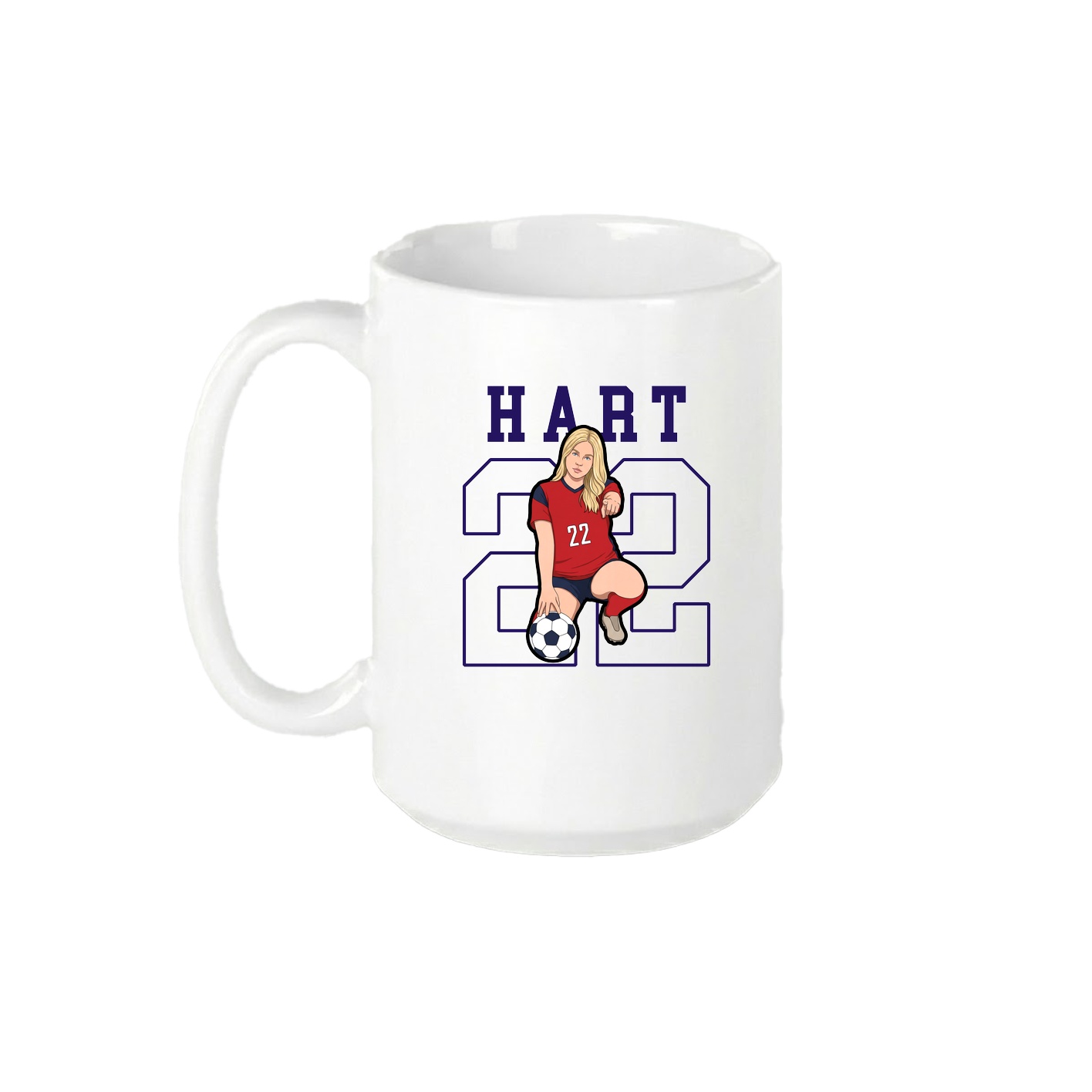 15oz Coffee Mug — Shirsey in White