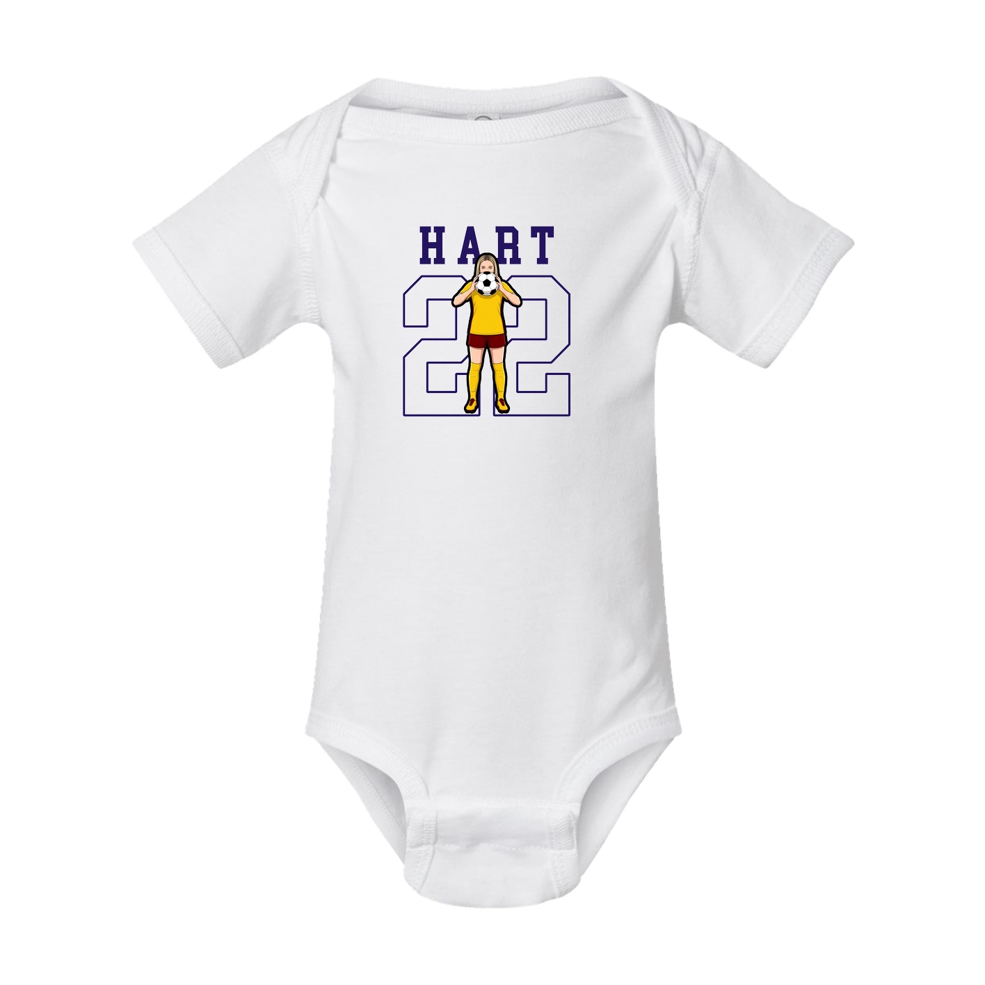 Baby Onesie — Shirsey in White