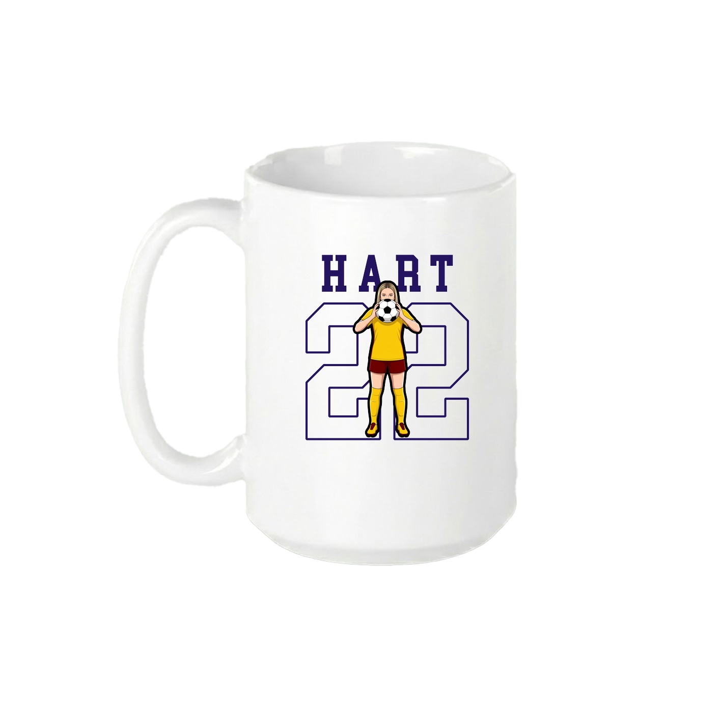 15oz Coffee Mug — Shirsey in White