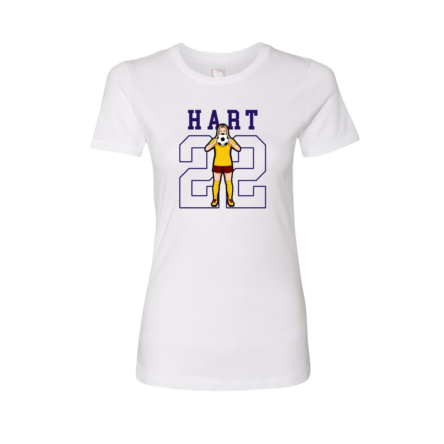 Fitted Women's Tee — Shirsey in White