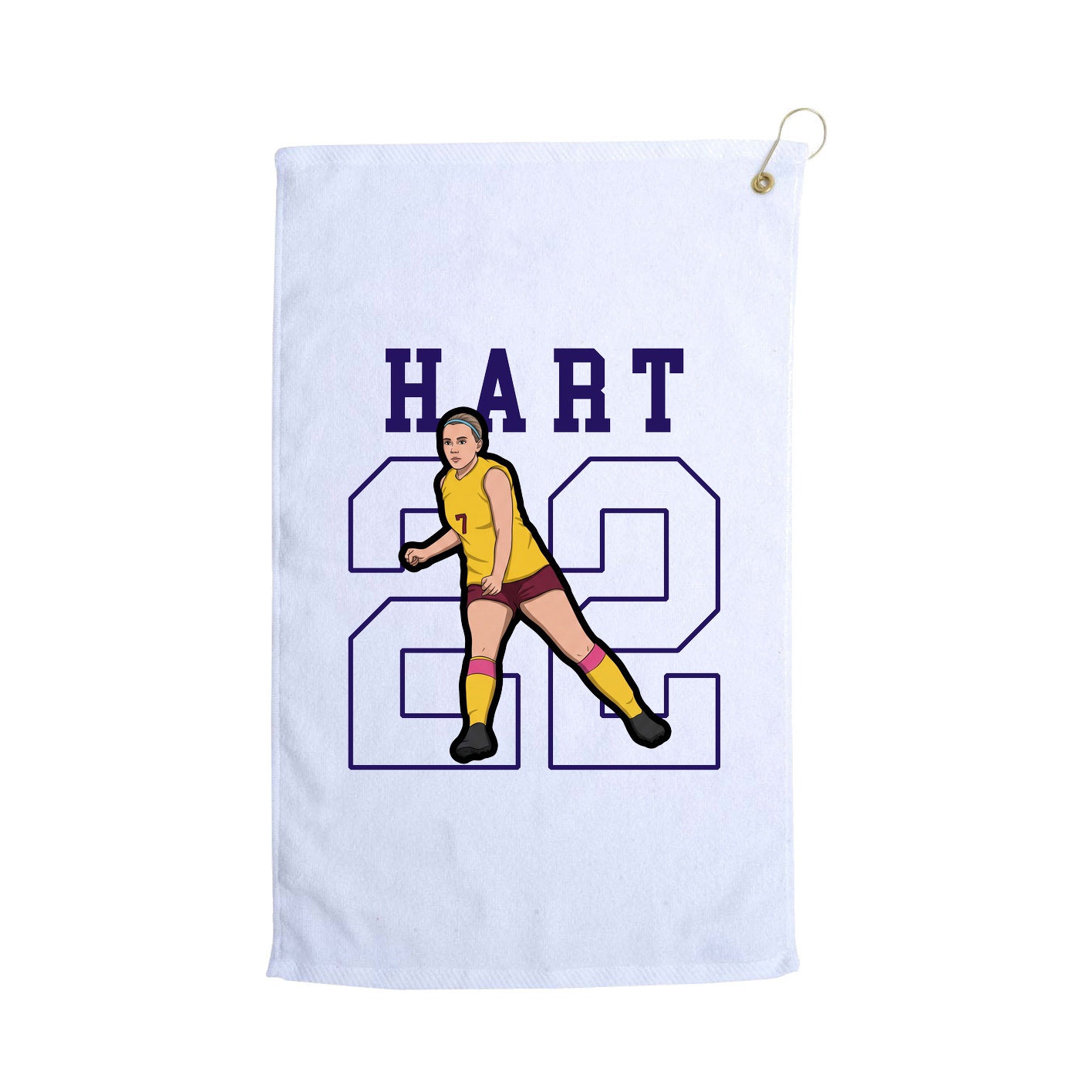 Golf Towel — Shirsey in White