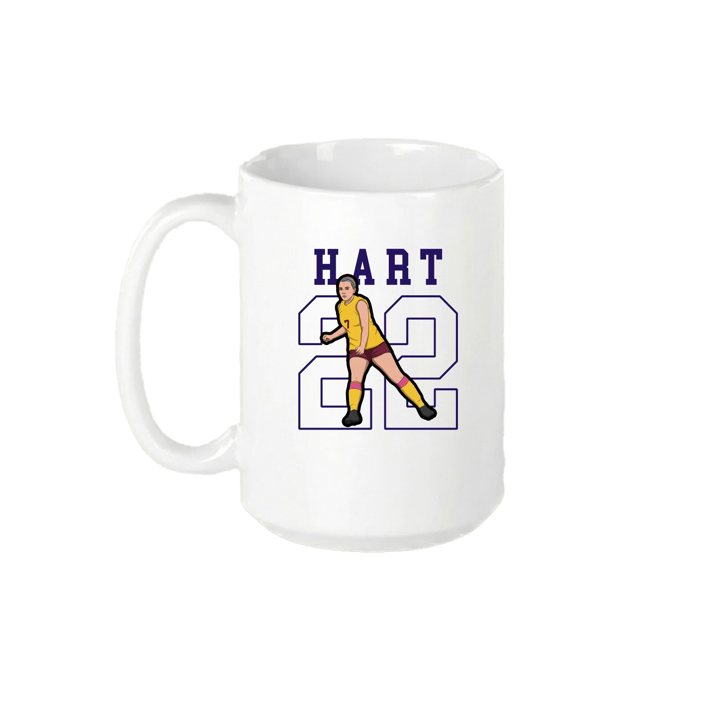 15oz Coffee Mug — Shirsey in White
