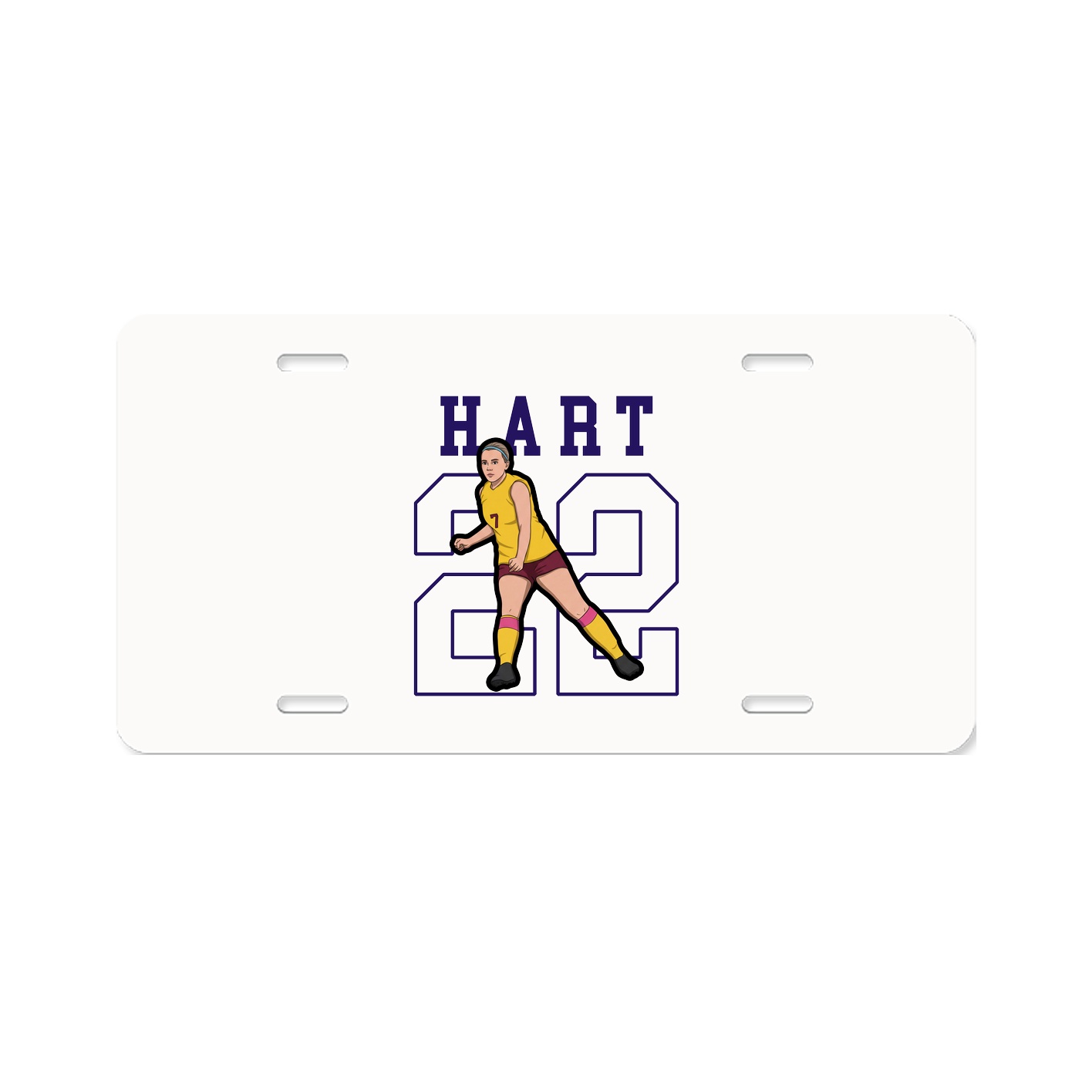 License Plate — Shirsey in Classic