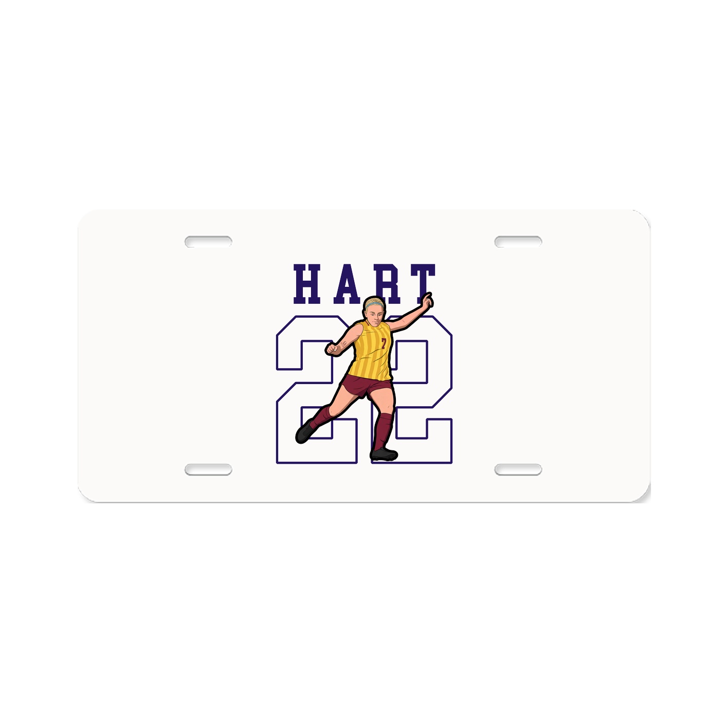 License Plate — Shirsey in Classic