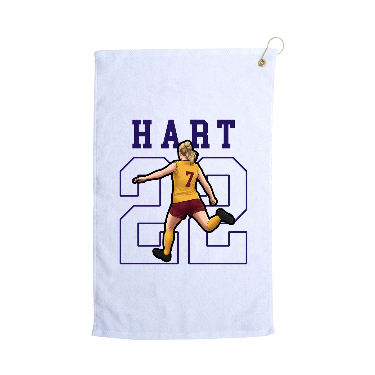 Golf Towel — Shirsey in White