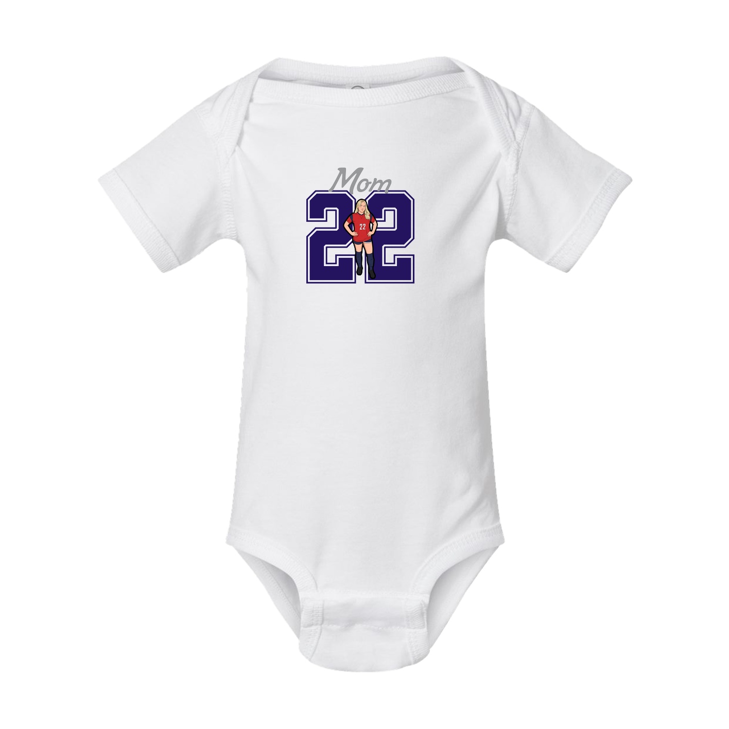 Baby Onesie — Mothers Day Shirsey in White