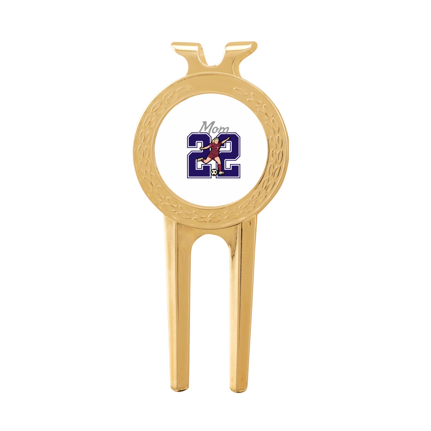 Divot Tool with Ball Marker — Mothers Day Shirsey in Classic