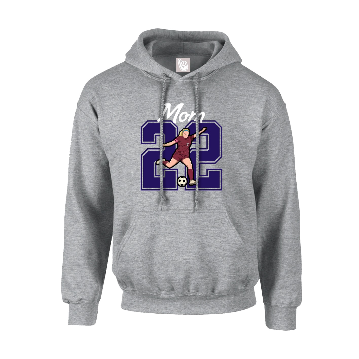Hoodie — Mothers Day Shirsey in Grey