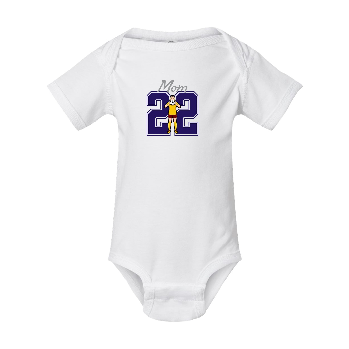Baby Onesie — Mothers Day Shirsey in White