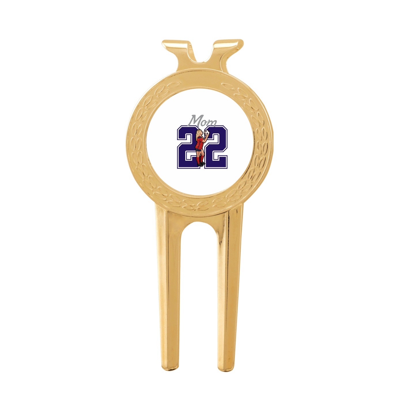 Divot Tool with Ball Marker — Mothers Day Shirsey in Classic