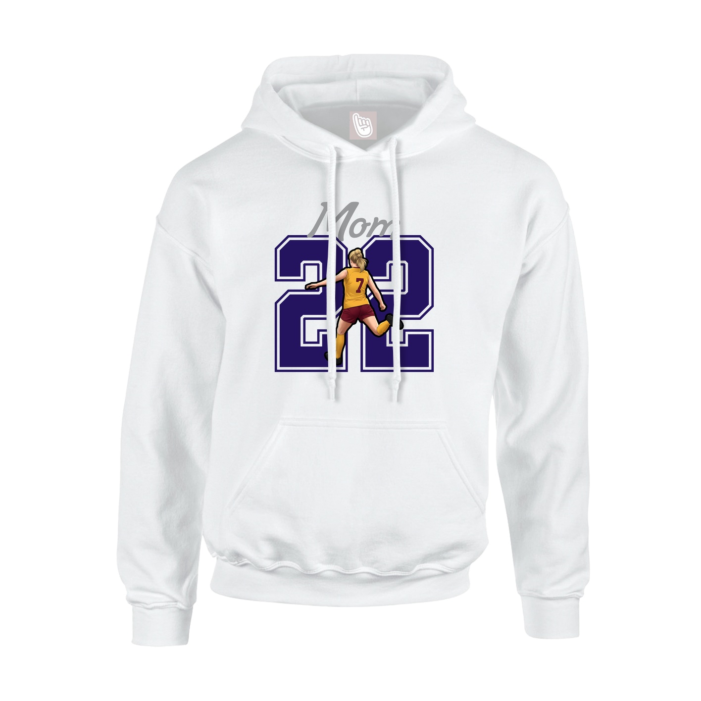 Youth Hoodie — Mothers Day Shirsey in White