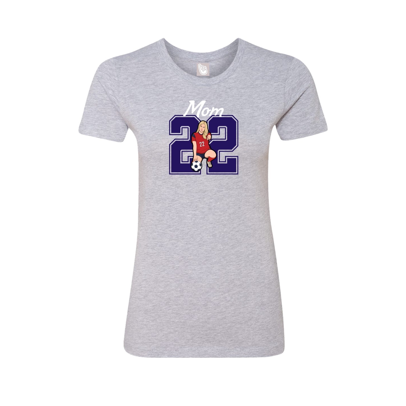 Womens Tee — Mothers Day Shirsey in Grey