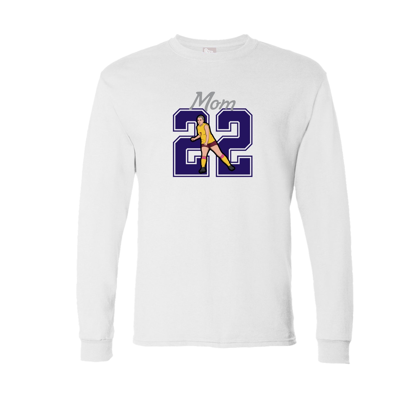 Long Sleeve Tee — Mothers Day Shirsey in White