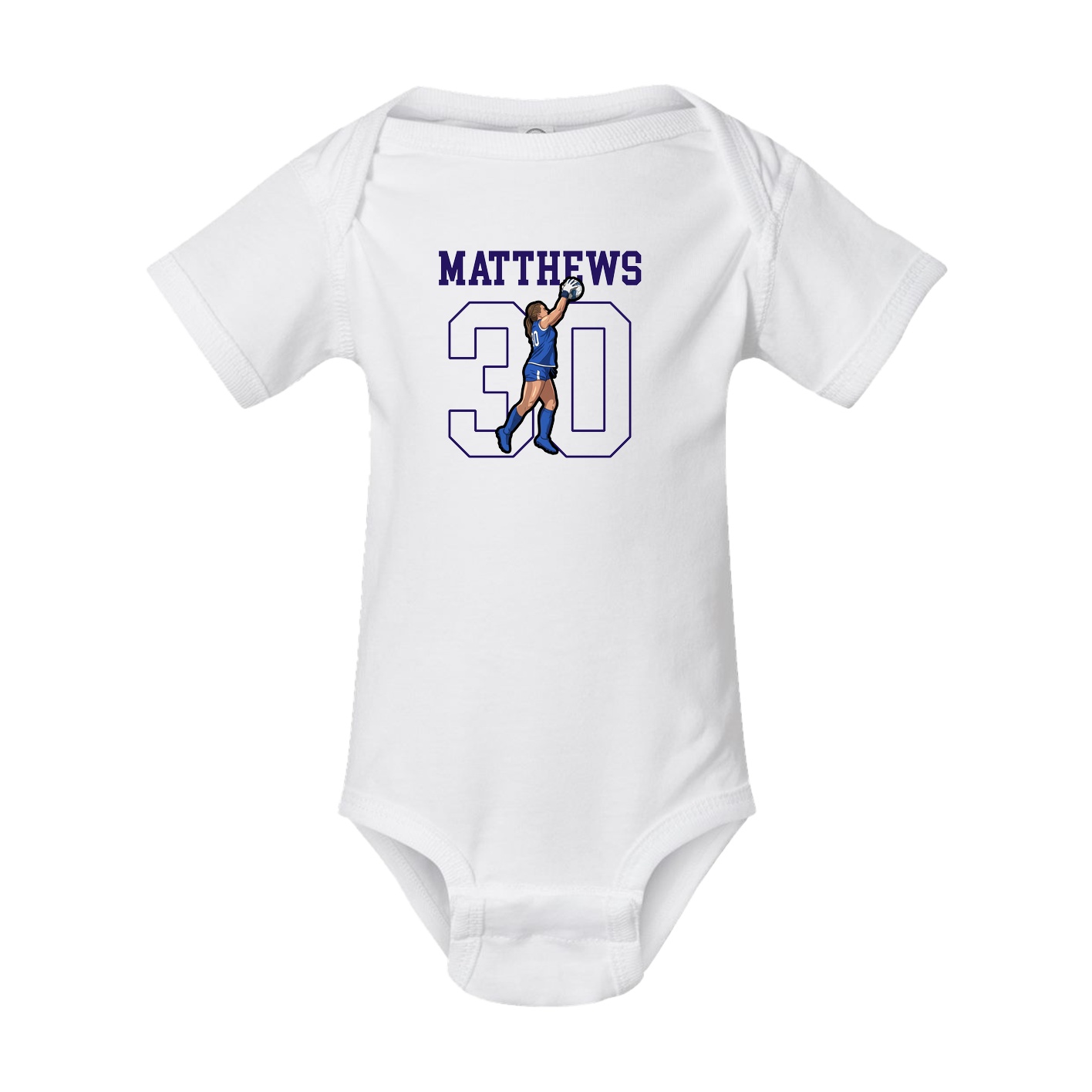 Baby Onesie — Shirsey in White