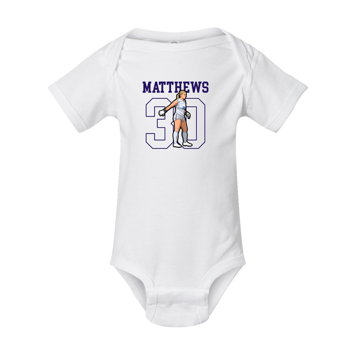 Baby Onesie — Shirsey in White