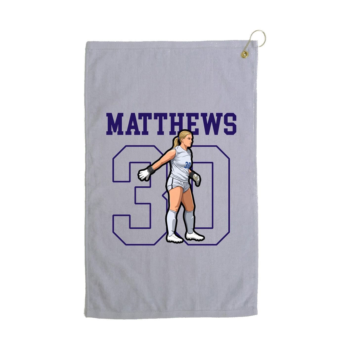 Golf Towel — Shirsey in Grey