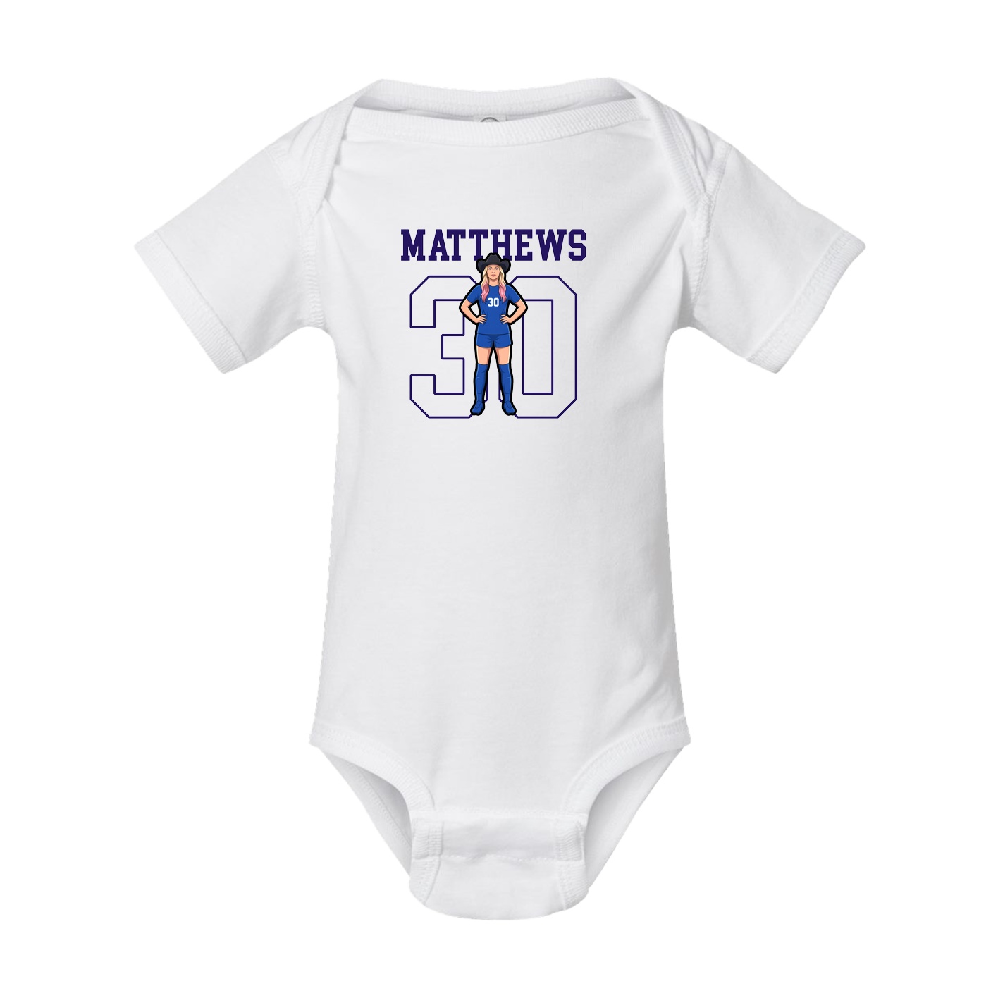 Baby Onesie — Shirsey in White