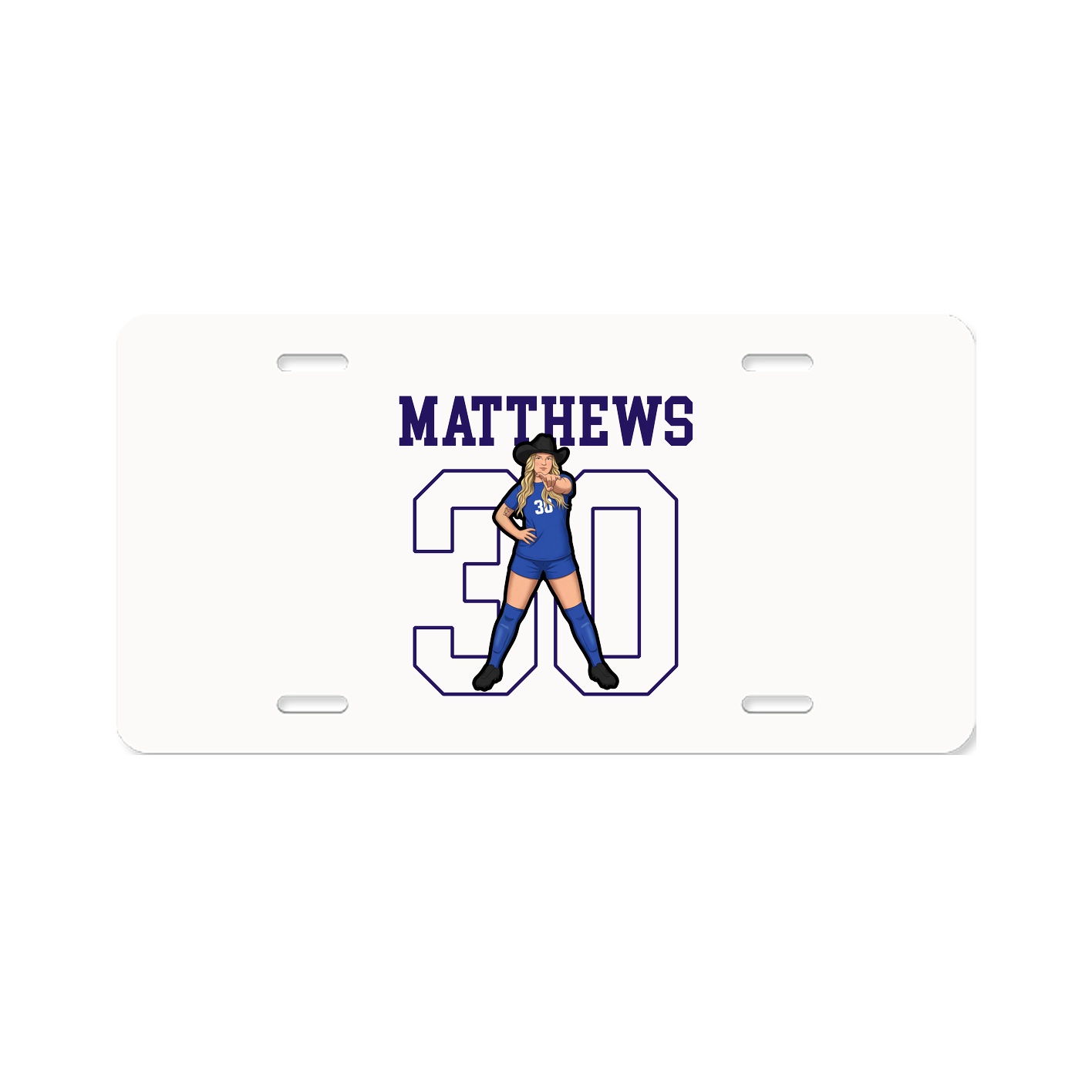 License Plate — Shirsey in Classic
