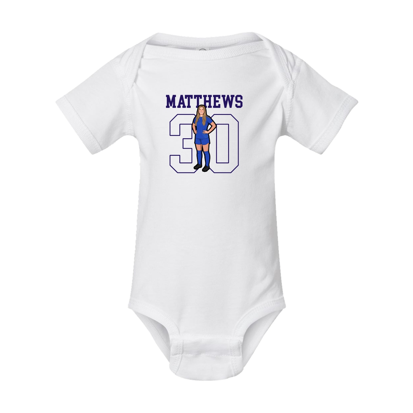 Baby Onesie — Shirsey in White