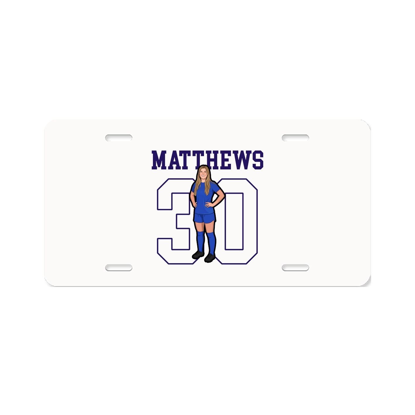 License Plate — Shirsey in Classic