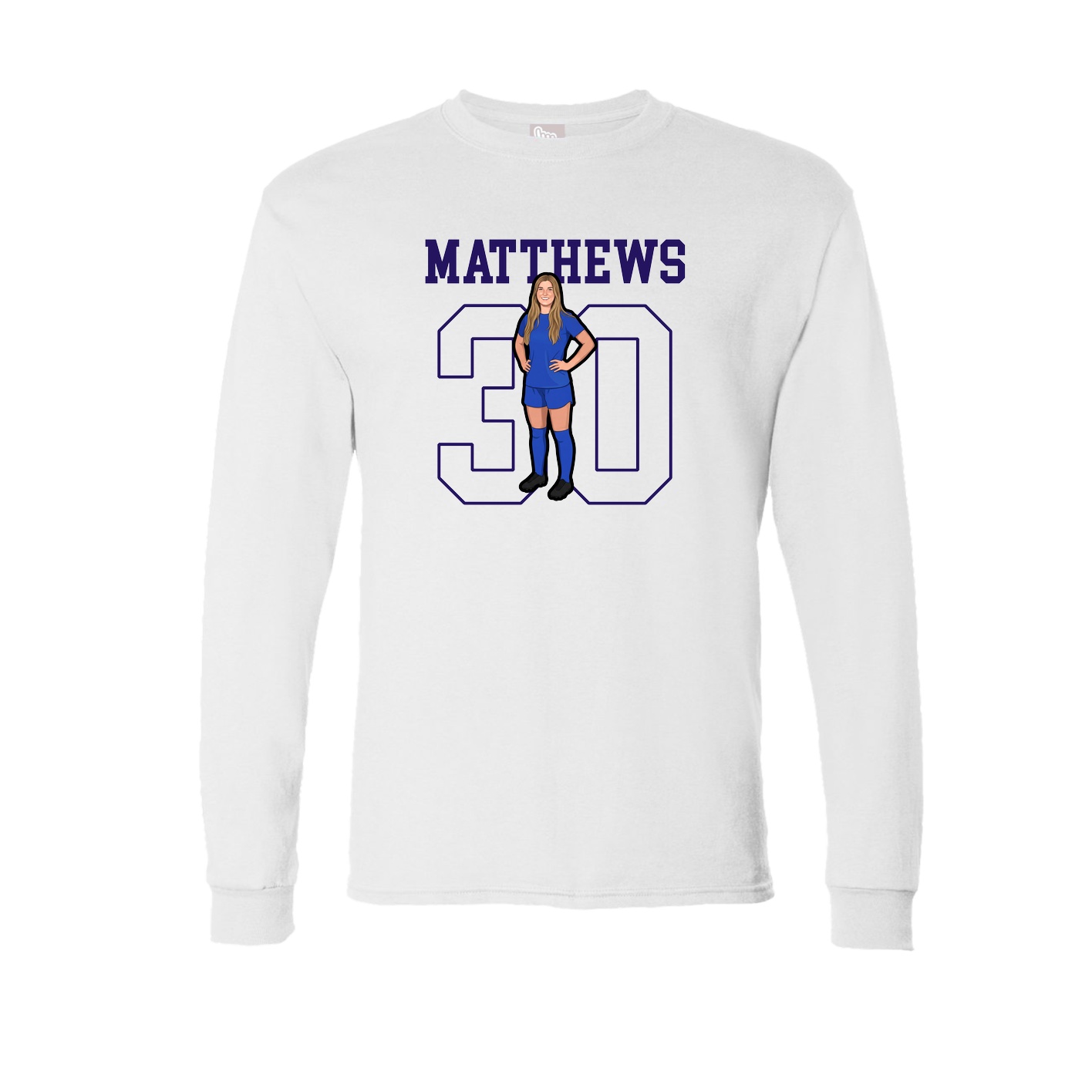 Long Sleeve Tee — Shirsey in White