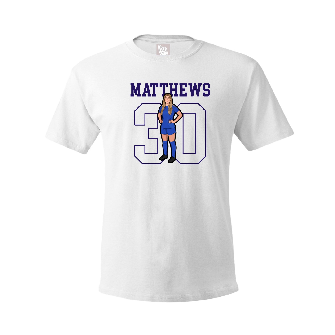 Youth Tee — Shirsey in White
