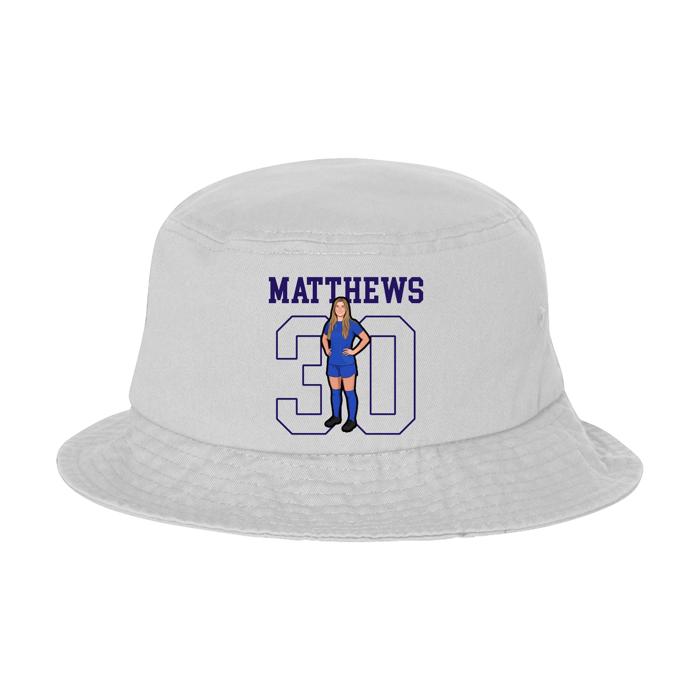 Bucket Cap — Shirsey in White