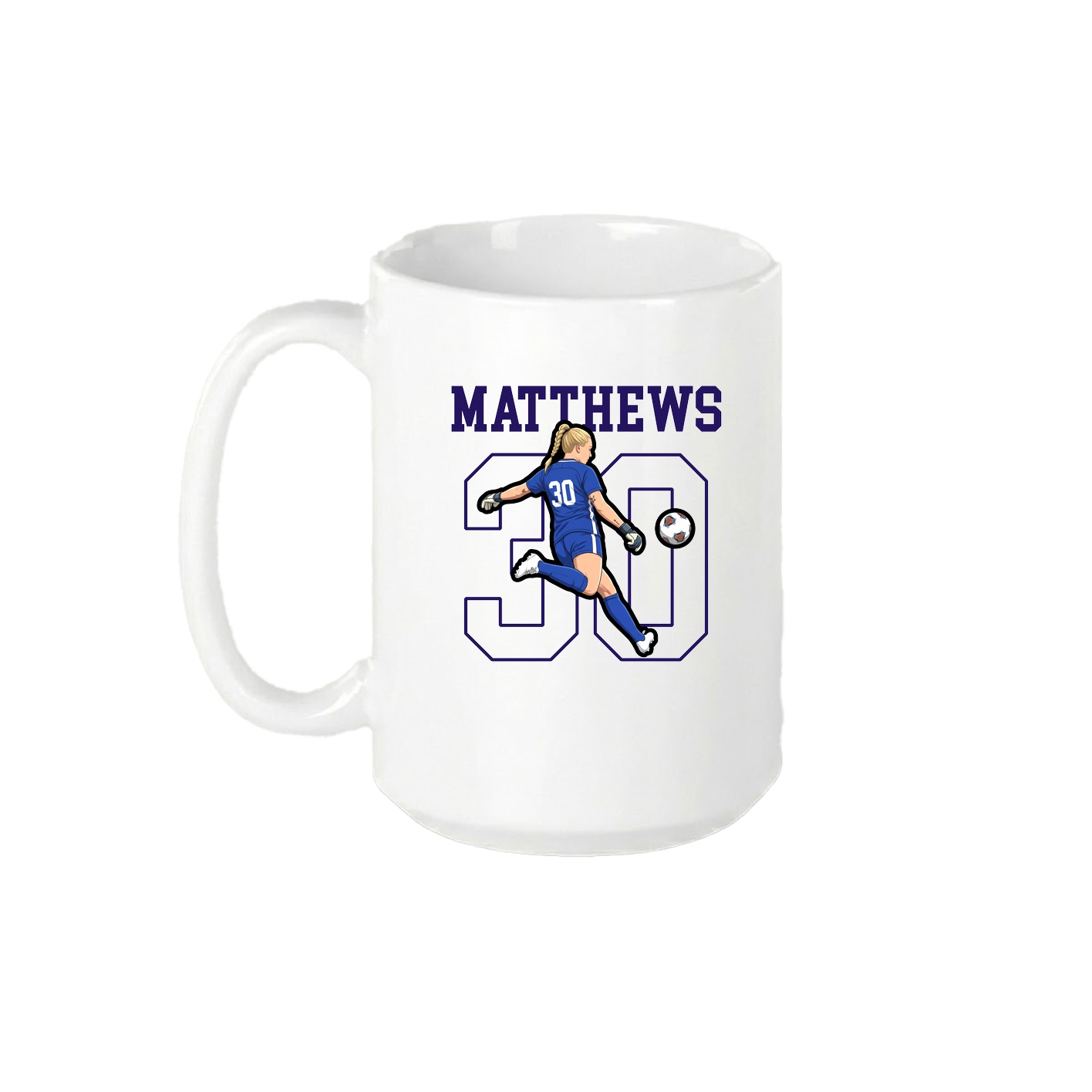 15oz Coffee Mug — Shirsey in White