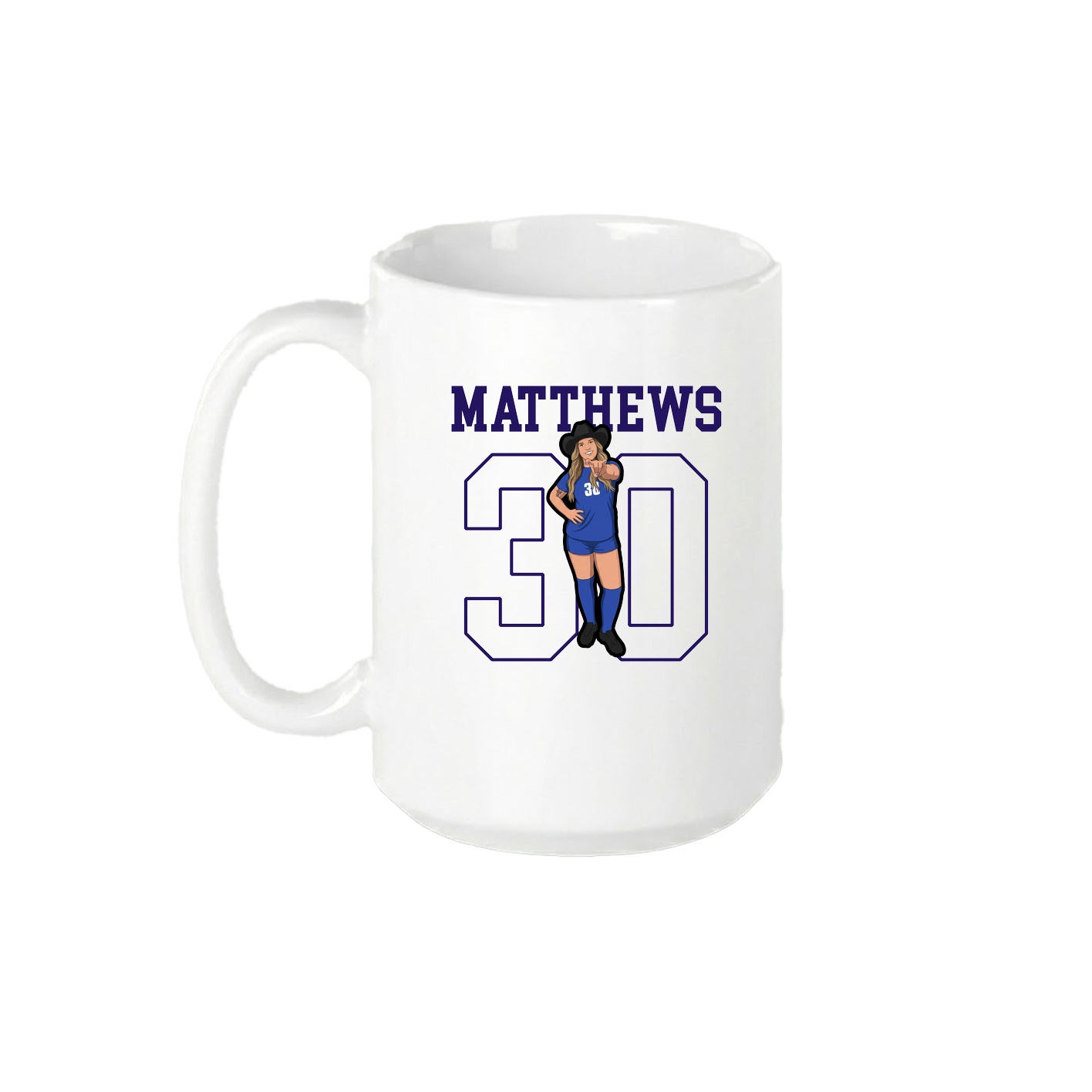 15oz Coffee Mug — Shirsey in White