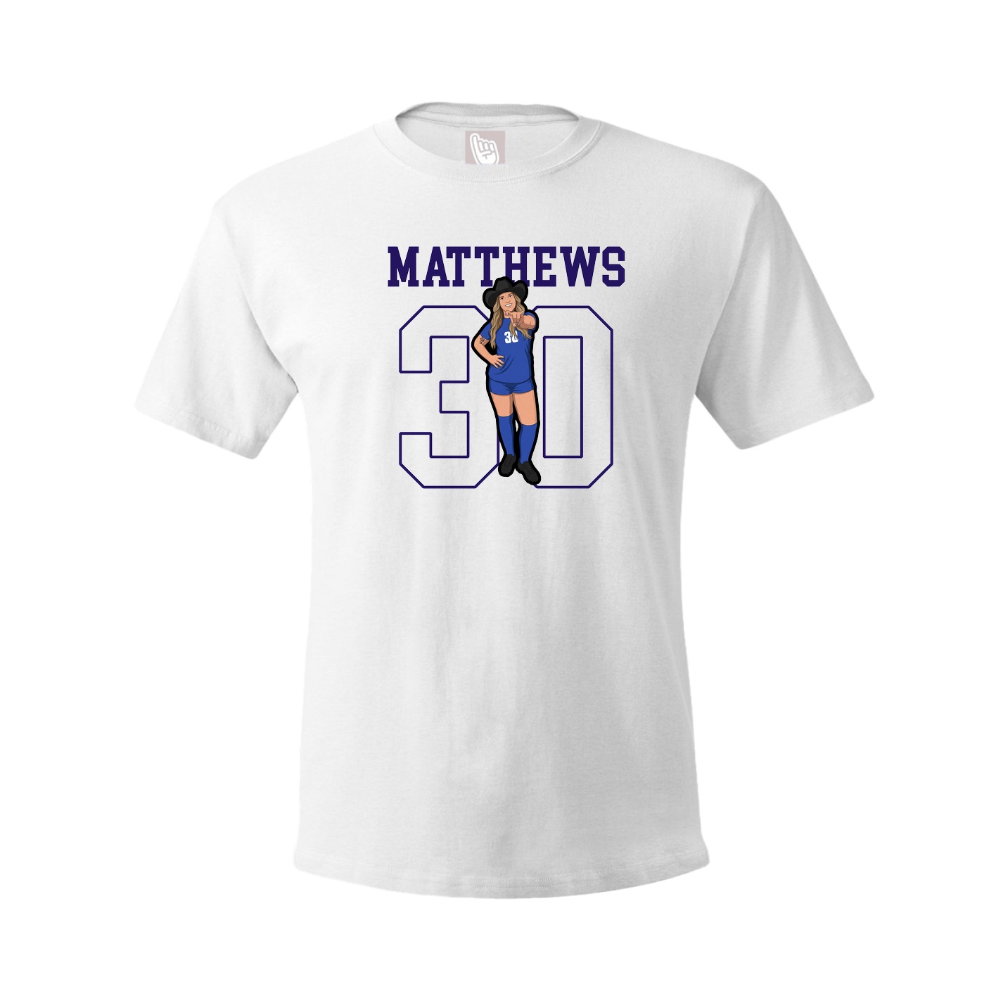 Youth Tee — Shirsey in White