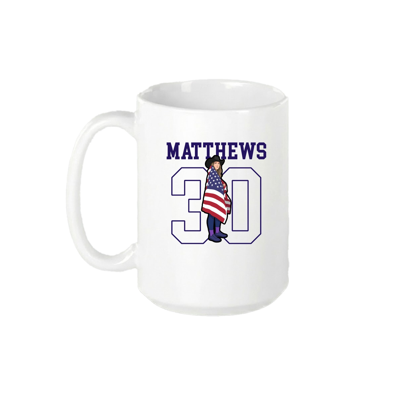 15oz Coffee Mug — Shirsey in White