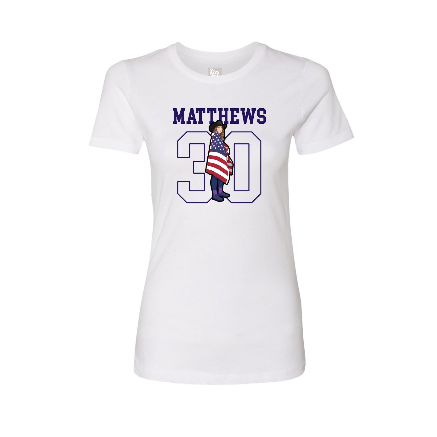 Fitted Women's Tee — Shirsey in White