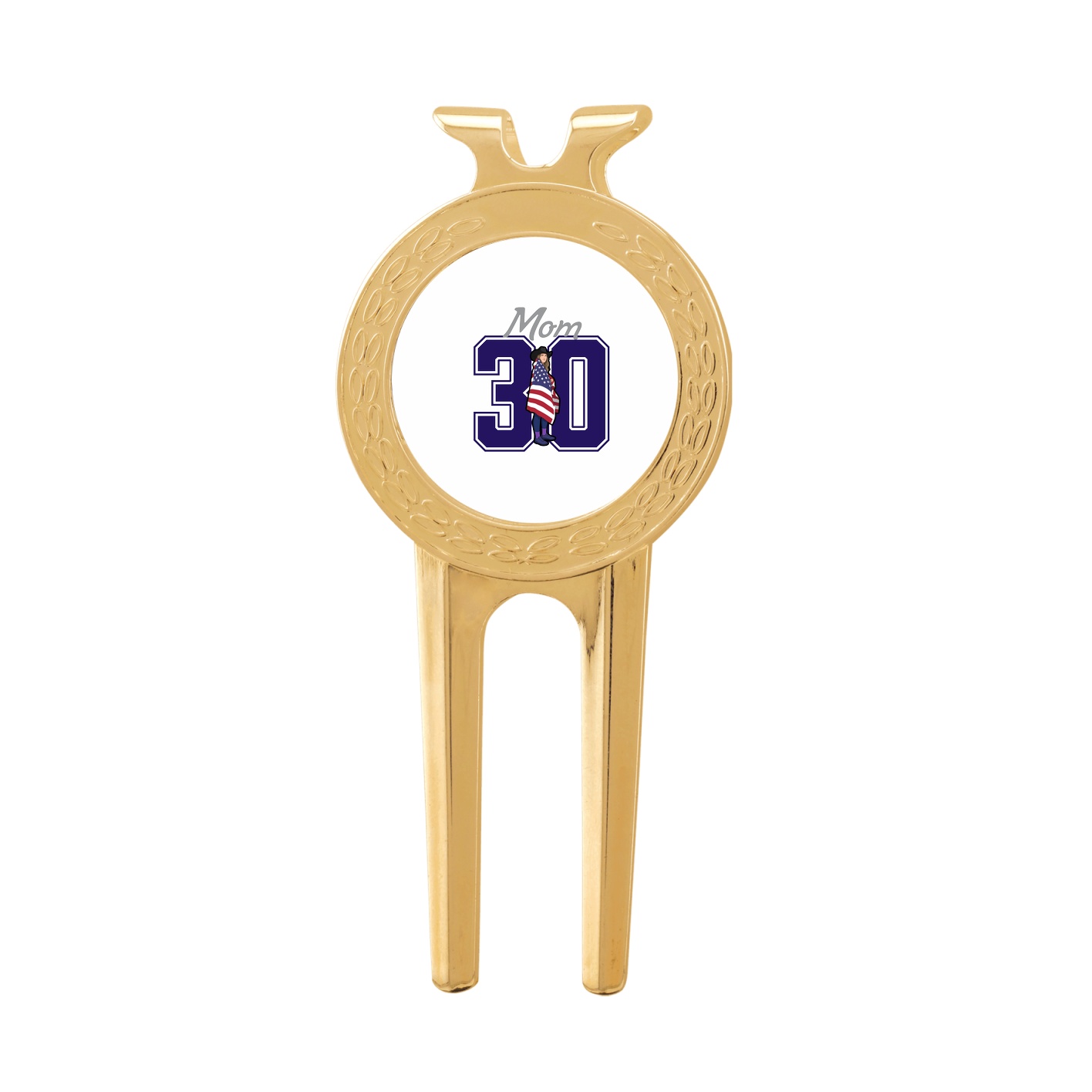Divot Tool with Ball Marker — Mothers Day Shirsey in Classic