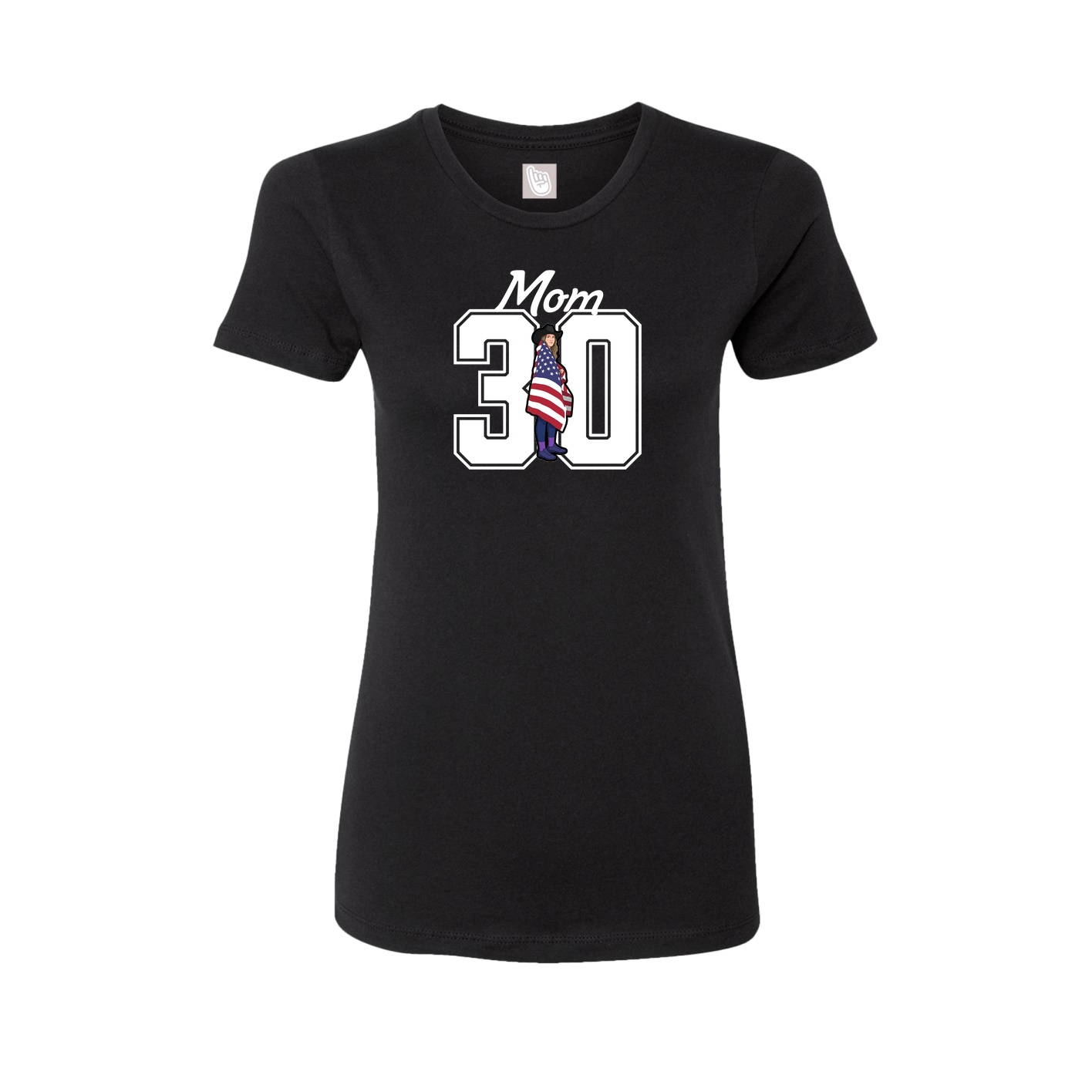 Womens Tee — Mothers Day Shirsey in Black