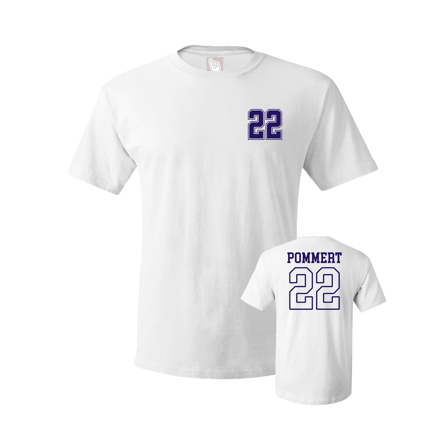 Tee — Chest Back in White