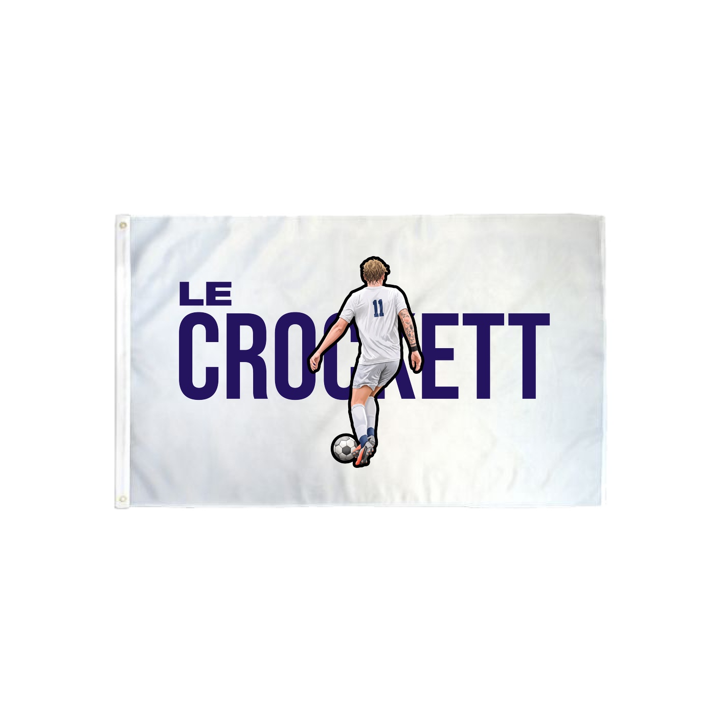 3x5 Flag — Player Name in Classic
