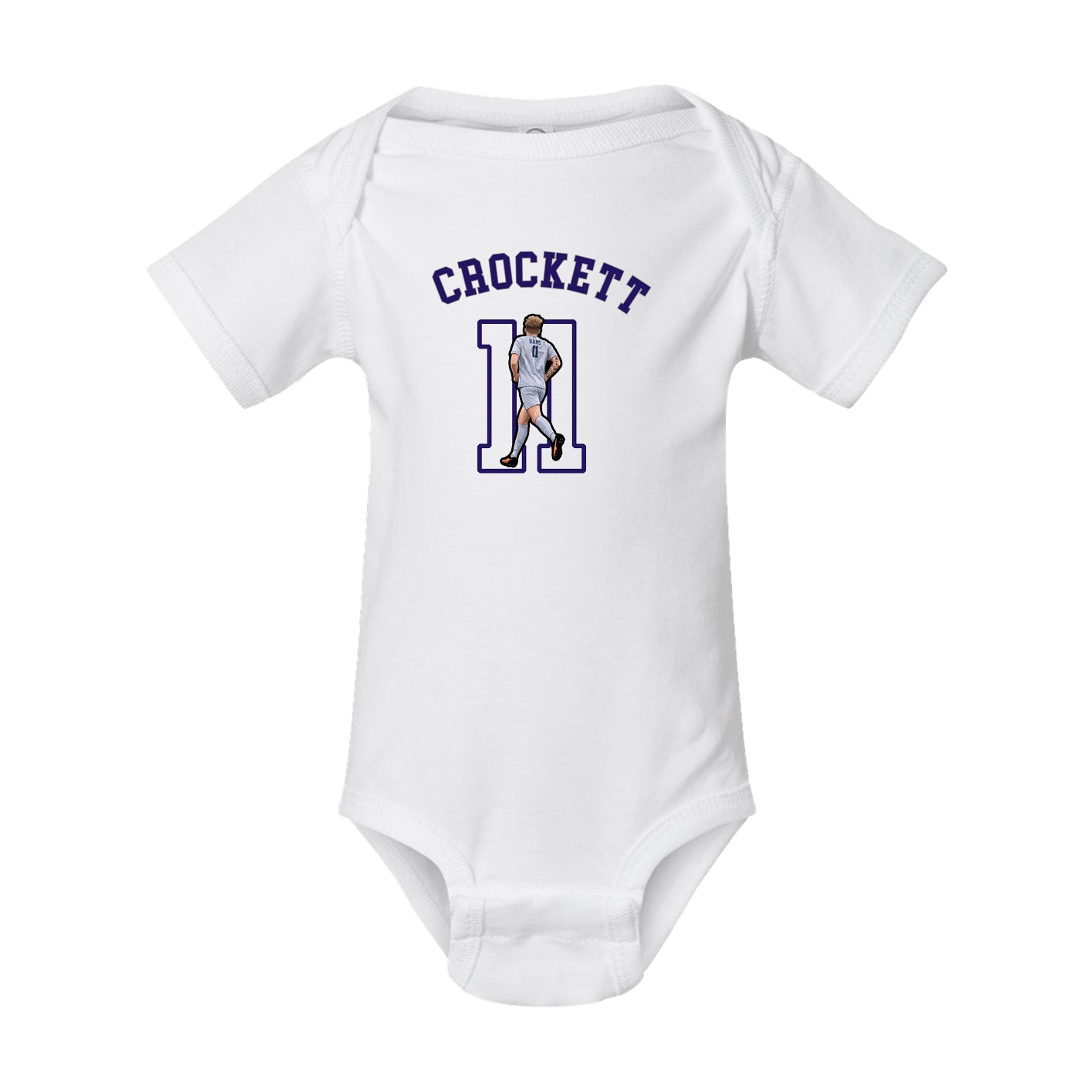 Baby Onesie — Shirsey Arch in White