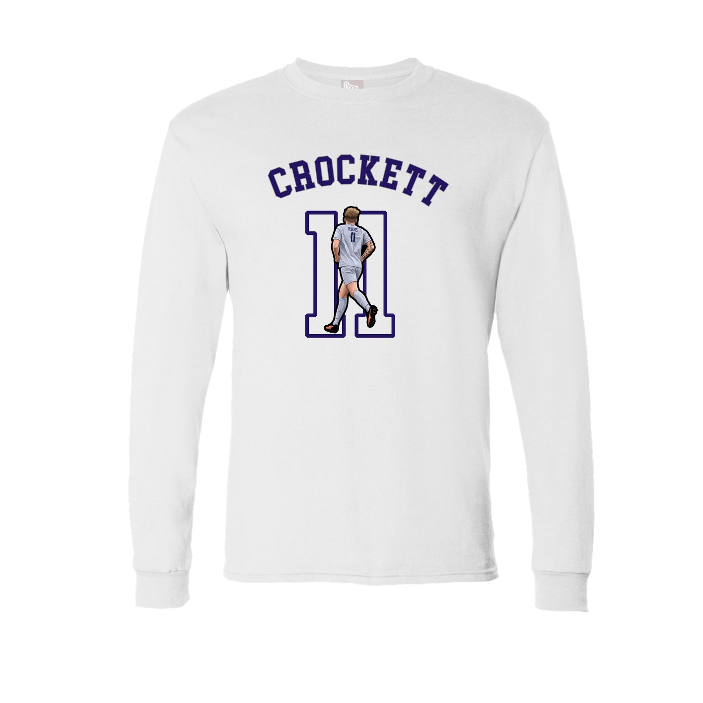 Long Sleeve Tee — Shirsey Arch in White