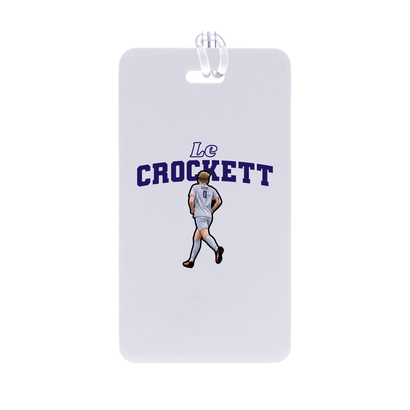 Bag Tag — Name Arch in Classic