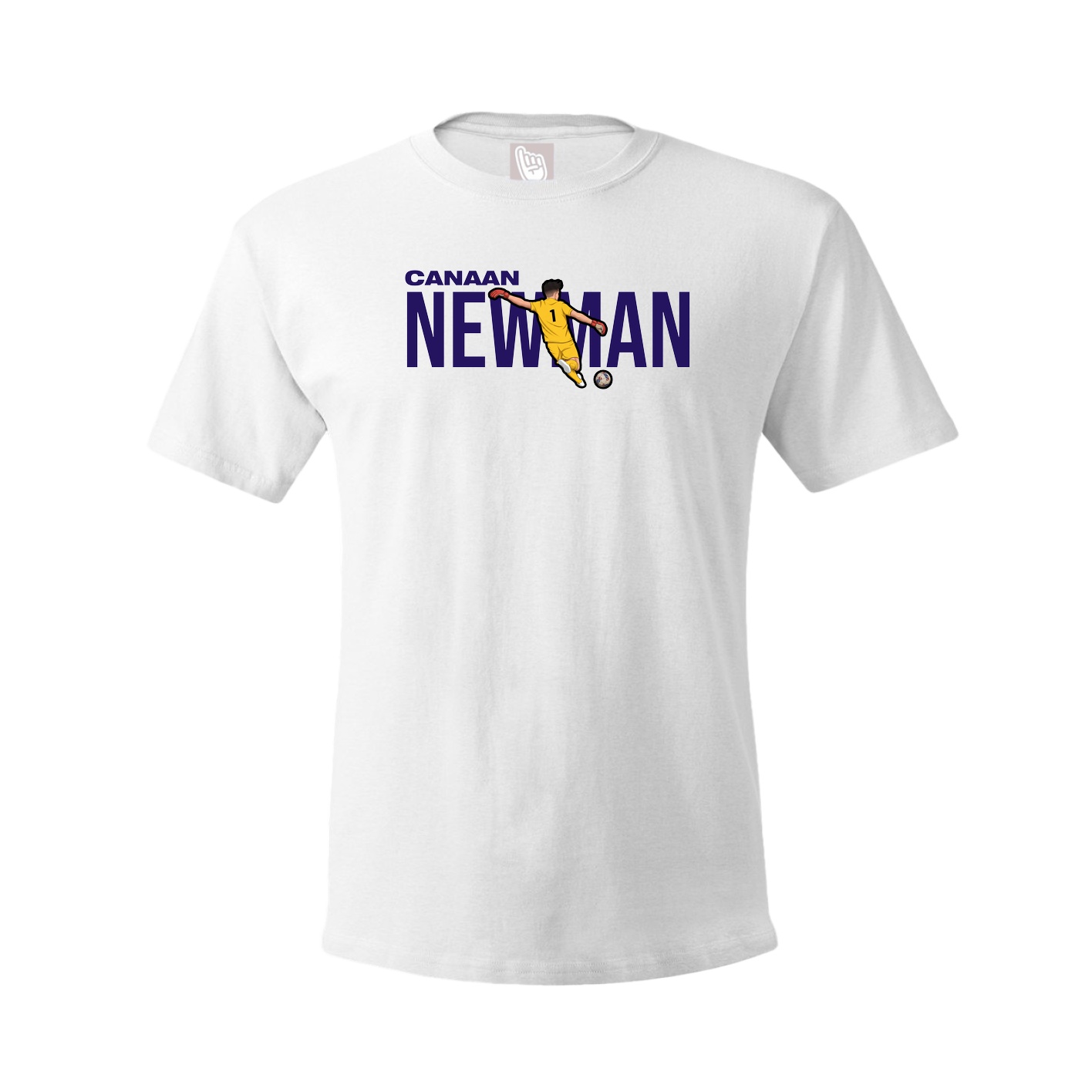 Youth Tee — Player Name in White