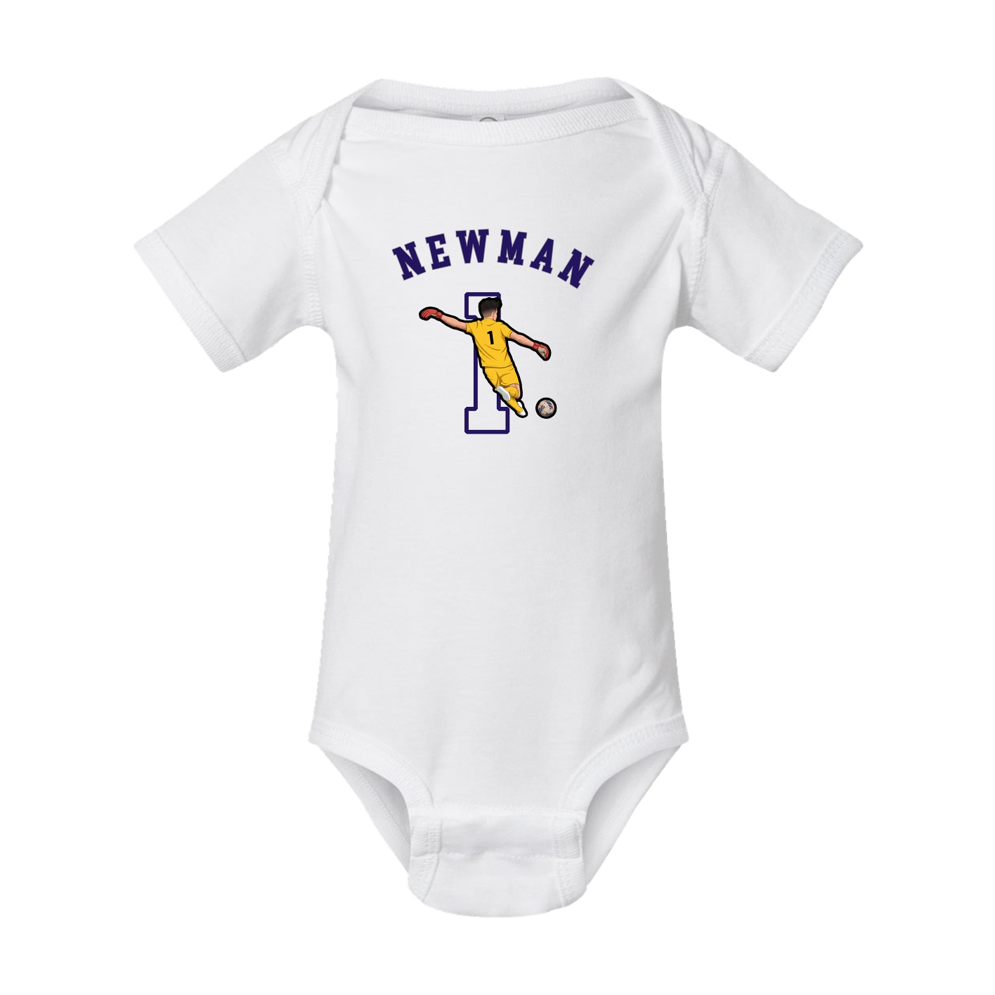 Baby Onesie — Shirsey Arch in White