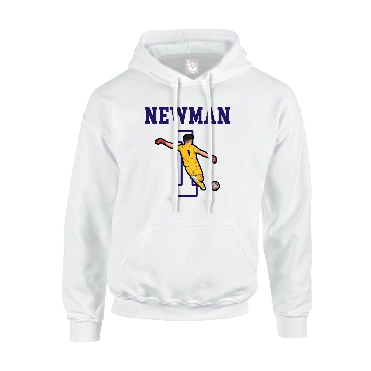 Youth Hoodie — Shirsey in White