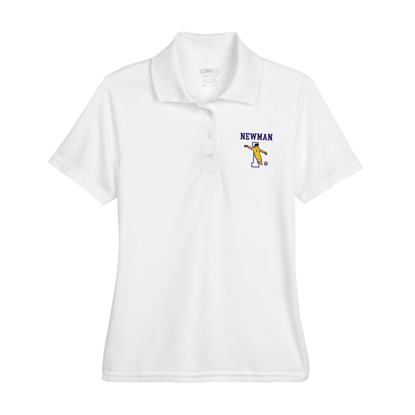 Womens Performance Polo — Shirsey in White