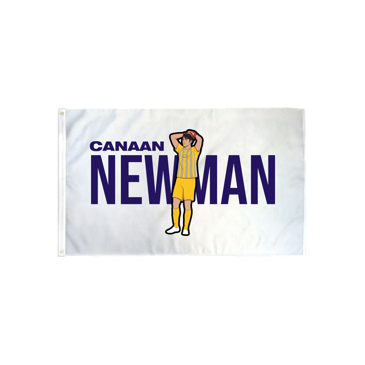 3x5 Flag — Player Name in Classic