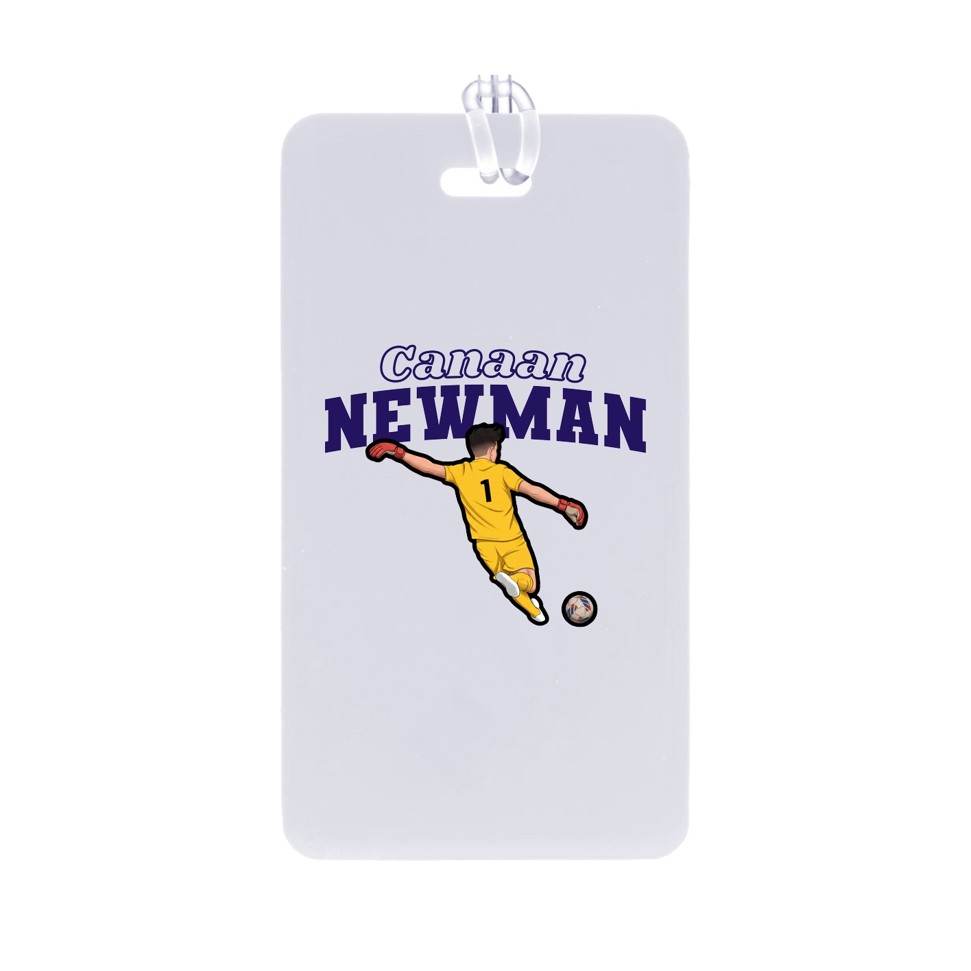 Bag Tag — Name Arch in Classic